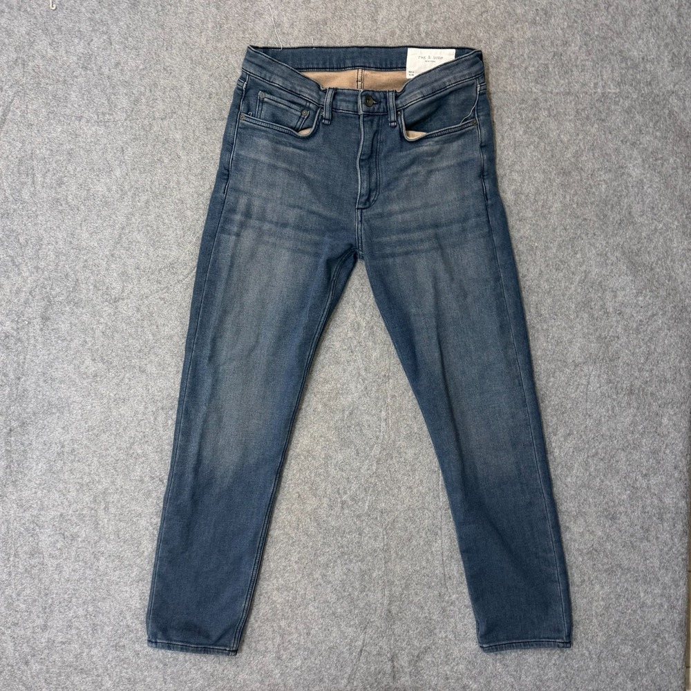 Rag & Bone Dark Wash Denim Fit 2 Slim Fit Jeans in Zayne Men's Size 32x30